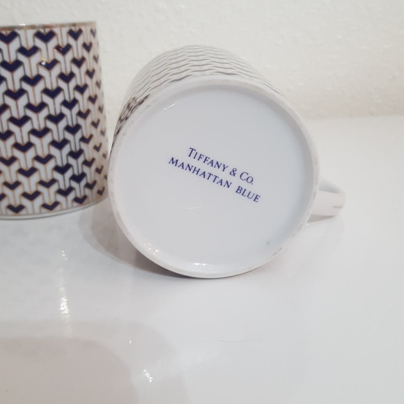 Tiffany & Co. Manhattan Blue Coffee Cup - Picture 2 of 2